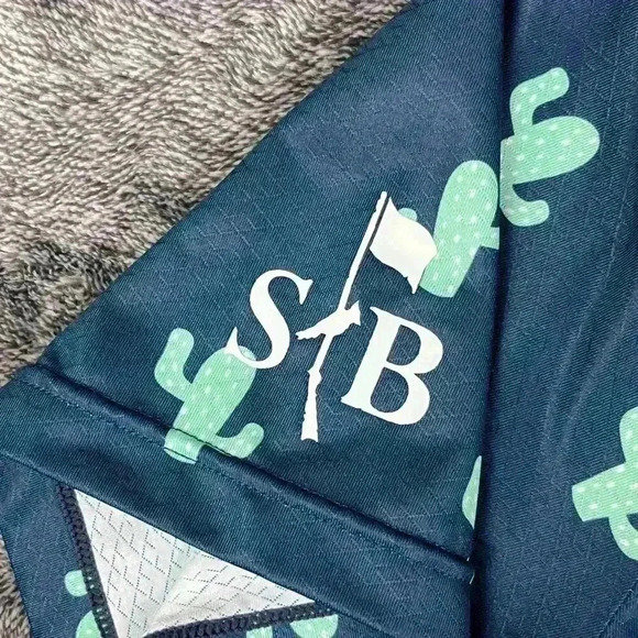 Golf Gods Australia Saguaro Cactus Cool Tech Polo Men's M Performance Golf - Picture 4 of 9